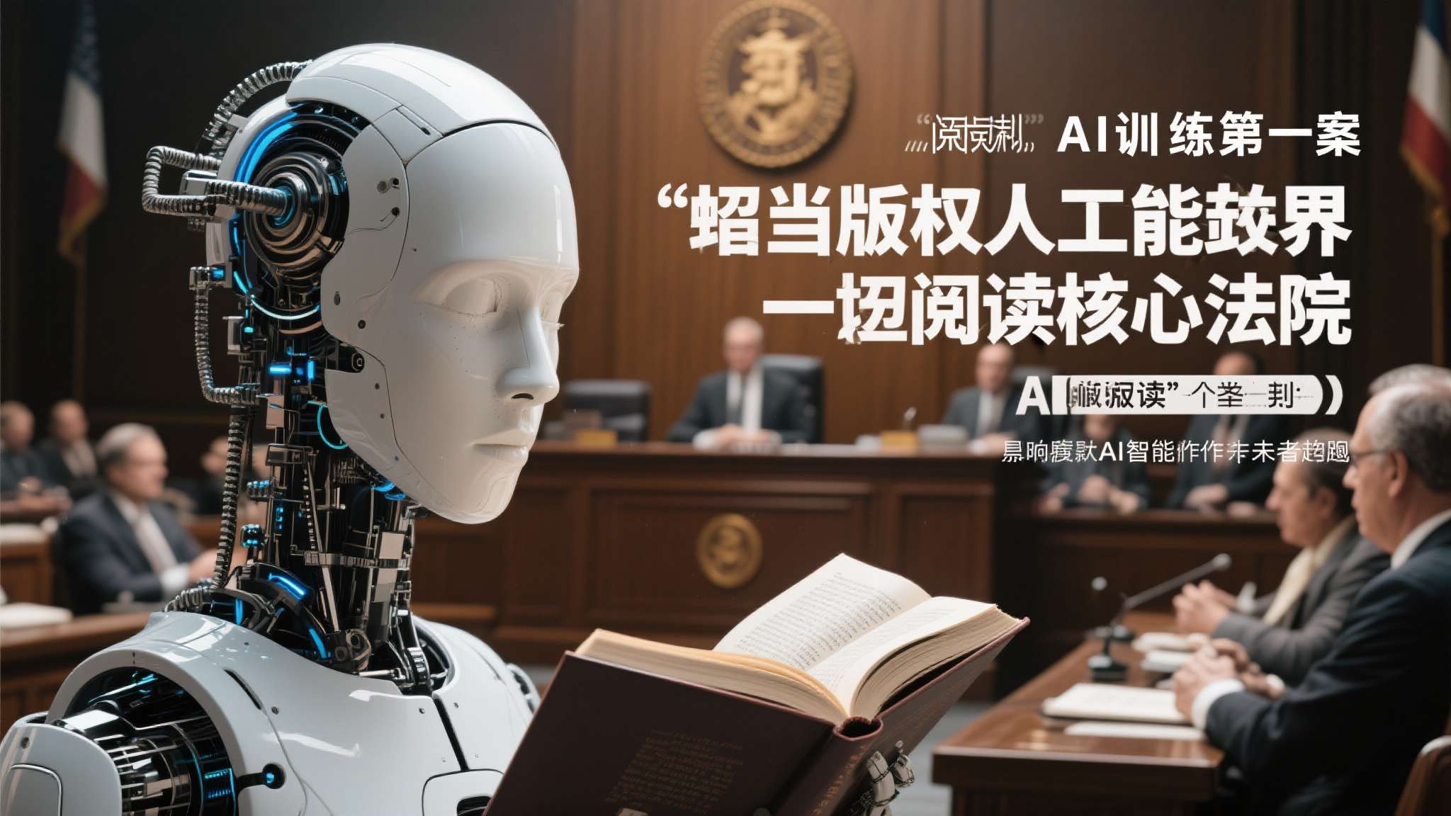 当人工智能开始"阅读"人类的创作，版权的边界究竟在哪里？一场被称为"AI训练第一
